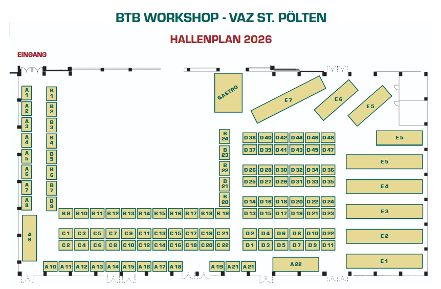 Hallenplan 2026
